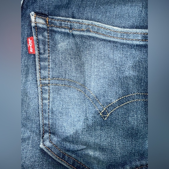 Levi’s 512 Slim Taper Premium Stretch Jeans Men’s 31x30 Dark Wash - Picture 6 of 15